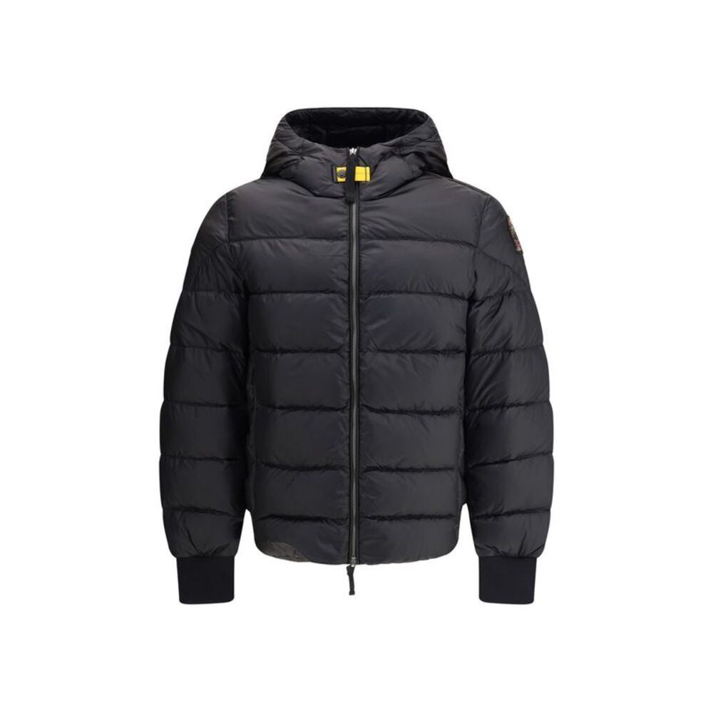 Parajumpers Black Polyamide Jacket Men's Coat